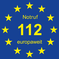 112 logo europaweit